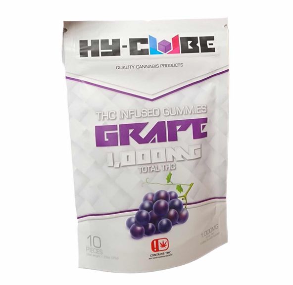 JKJ Hycube Gummy Grape 1000mg