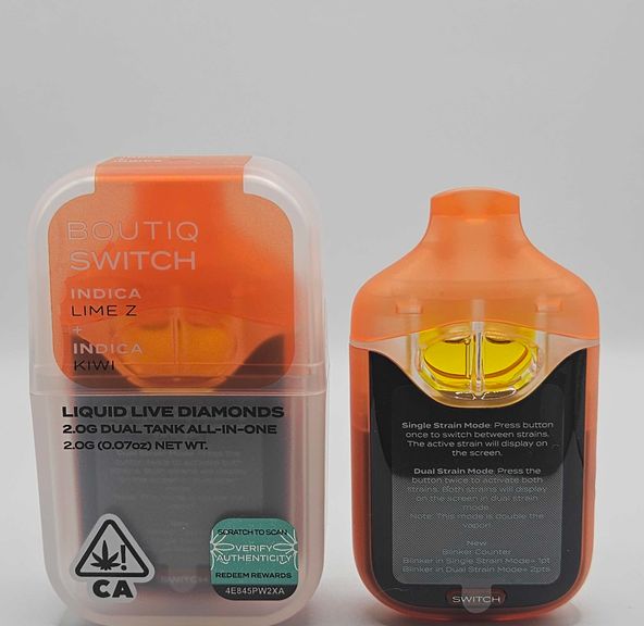 Boutiq - Disposable - Switch - Lime Z x Kiwi - 2g