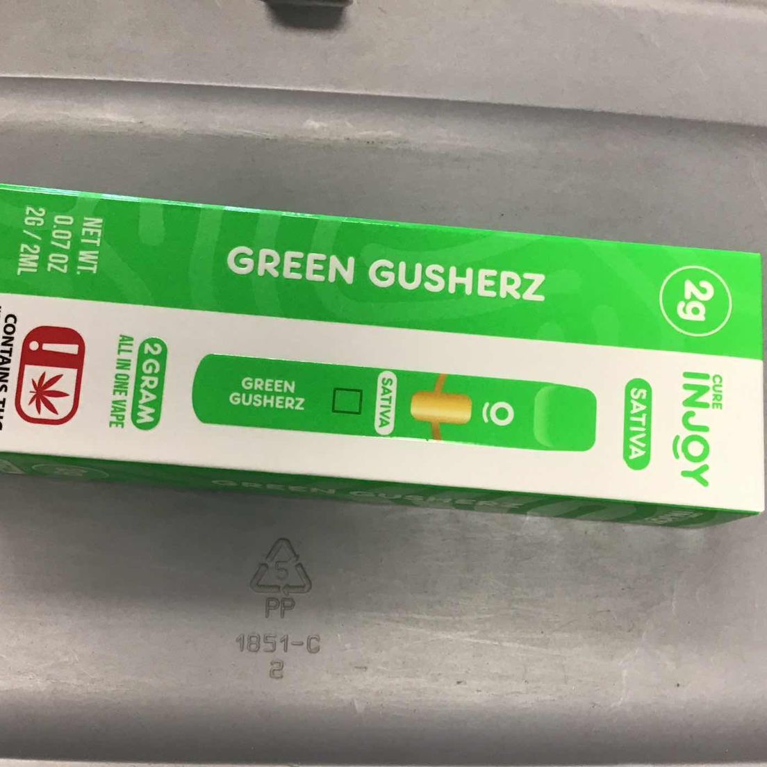 Green Gusherz Injoy Disposable 2G