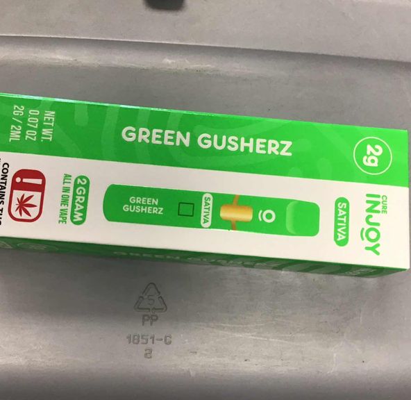 Green Gusherz Injoy Disposable 2G