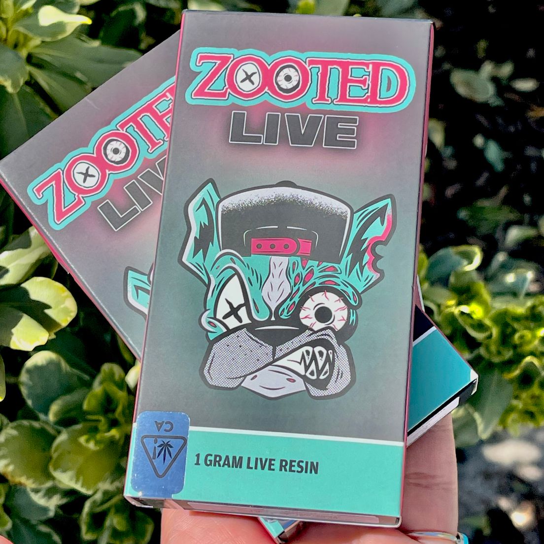 G. ZOOTED 1g THC Live Resin Disposable Vape - Wicked Willow (H)
