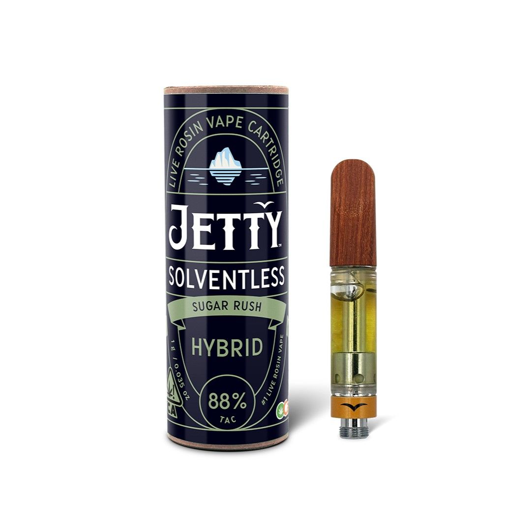 Jetty Solventless Cartridge Sugar Rush 1g