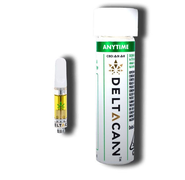 Deltacann - THC/CBD Cartridges (500mg) - Anytime Gelato