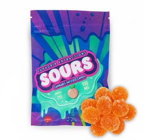 150mg Indica Peach Sours by Euphoria Extractions (5mgx30)
