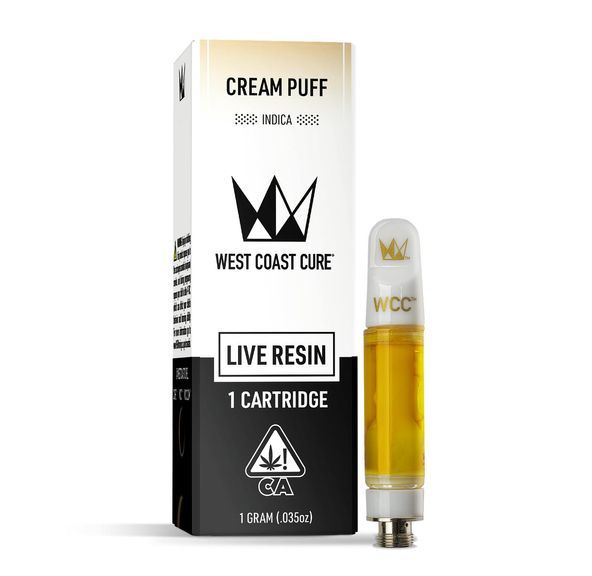 West Coast Cure - Cream Puff Live Resin Cartridge - 1g