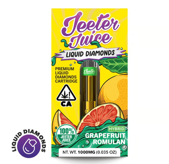 Grapefruit Romulan Diamonds Vape Cartridge