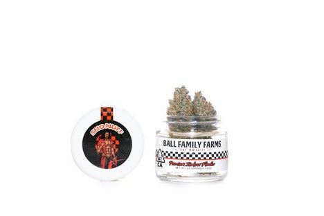 Ball Family Farms | Bud | Shonuff | 3.5g | Indica Hybrid | 31.79% THC