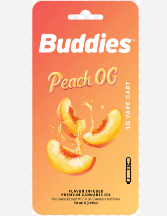 Buddies AIO Vape Peach OG 1g