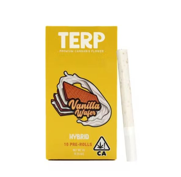 10 Pack Cannarettes - Vanilla Wafer