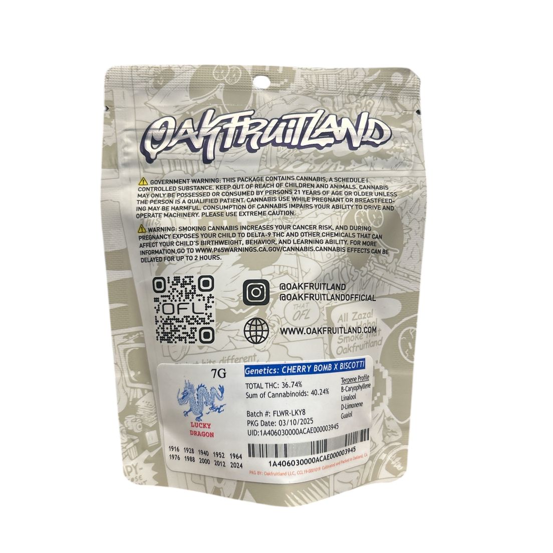 Oakfruitland - Lucky Dragon 7g