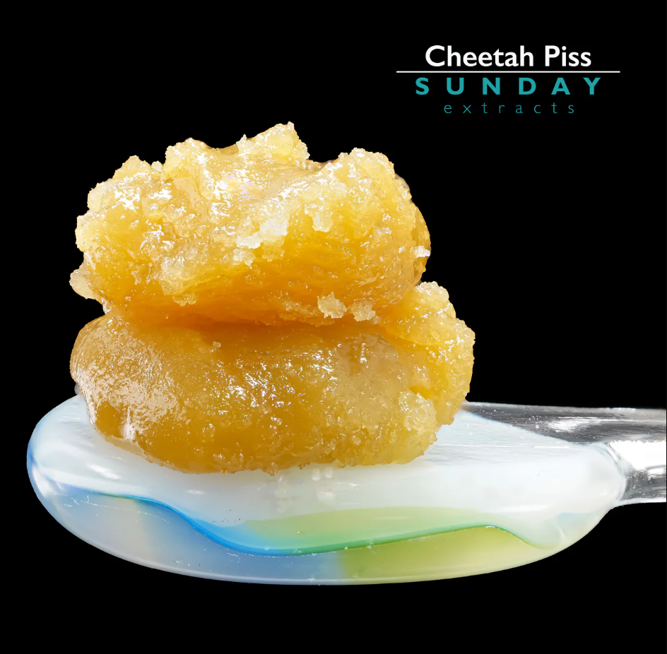 1g Concentrate Cured Resin - Cheetah Piss