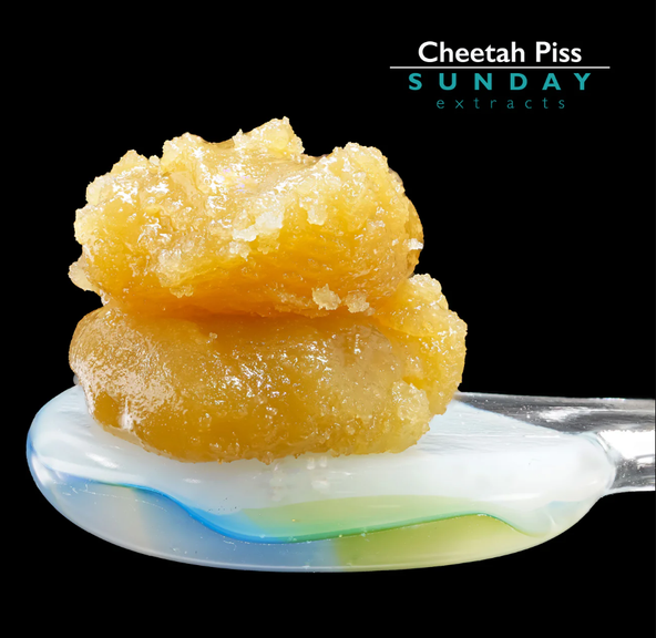 1g Concentrate Cured Resin - Cheetah Piss