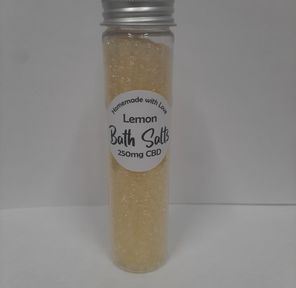 CBD Bath Salts (250mg) Lemon