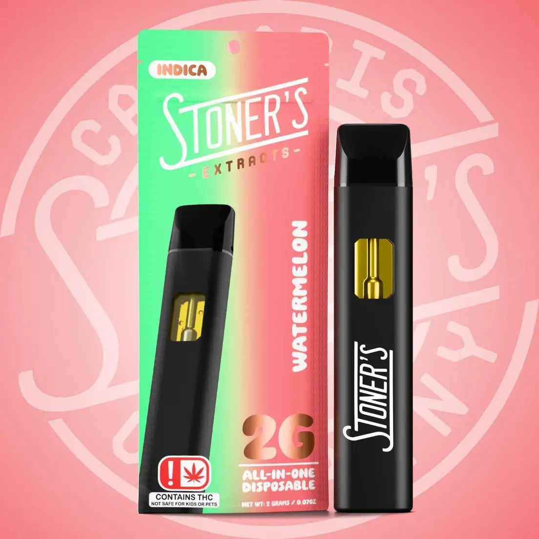 Stoner Extracts - 2G - Disposable - Watermelon (I)