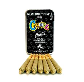 Crumbz - Grandaddy Purple Infused Preroll 7 Pack 3.25g