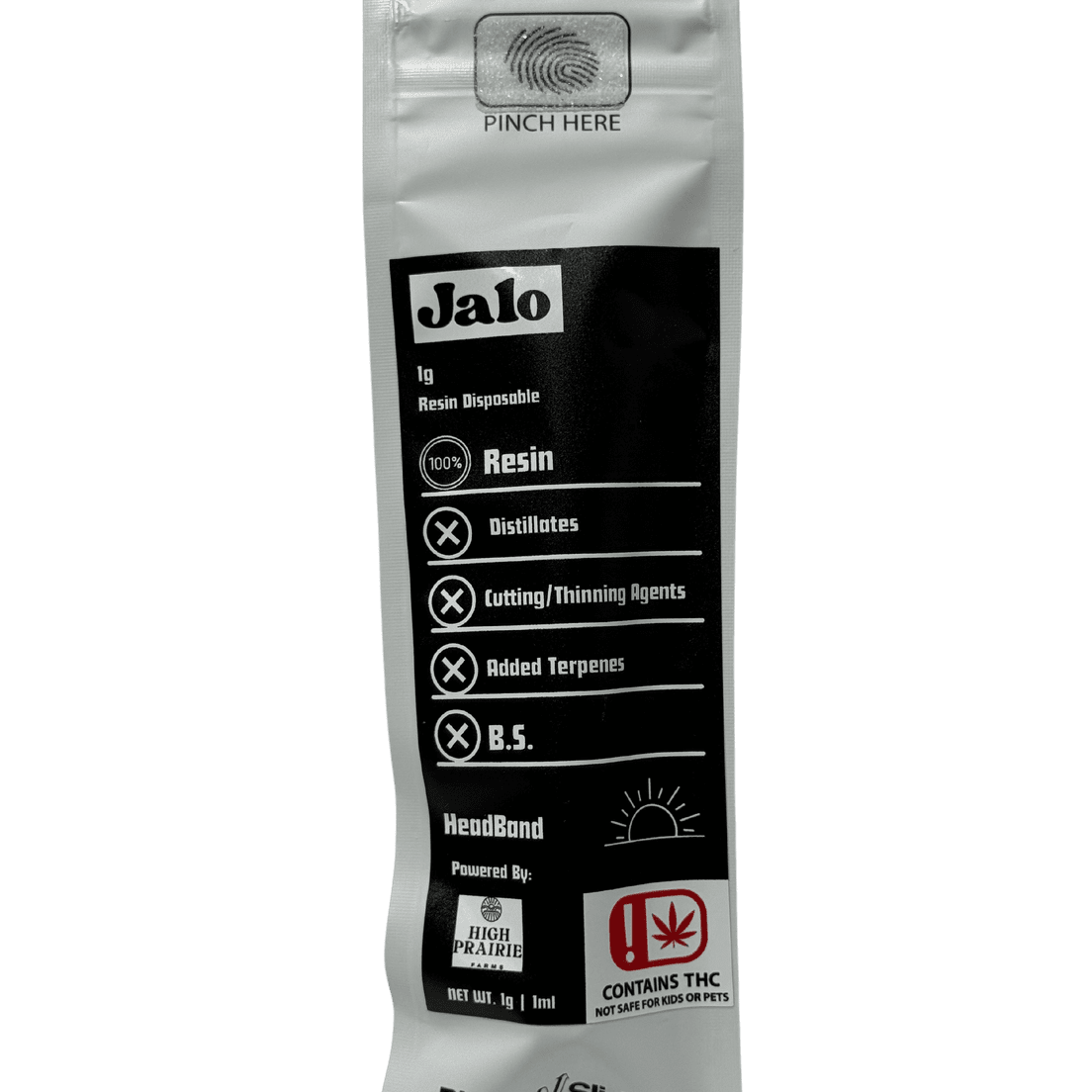JALO HEADBAND LIVE RESIN DISPOSABLE 1G