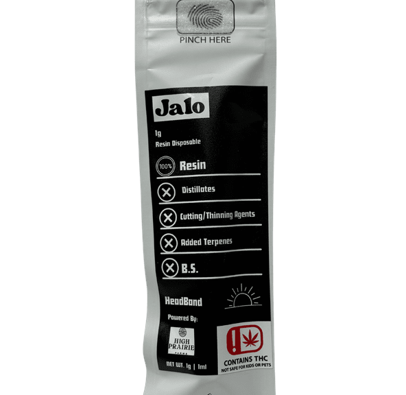 JALO HEADBAND LIVE RESIN DISPOSABLE 1G