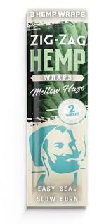** Zig Zag - Terpene Infused Hemp Wraps - Mellow Haze