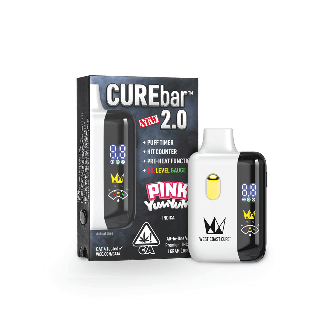 Pink Yum Yum - 1G AIO CUREbar 2.0