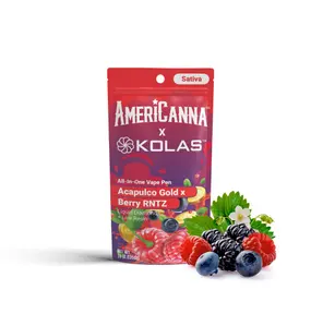 AmeriCanna x Kolas AIO Vape Acapulco Gold x Berry RNTZ 1g