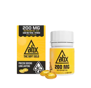 ABX | Soft Gels | 5 x 200mg | 1000mg THC