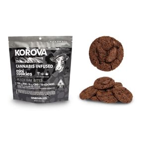 Black Bar Bites Mini Cookies - 100mg THC