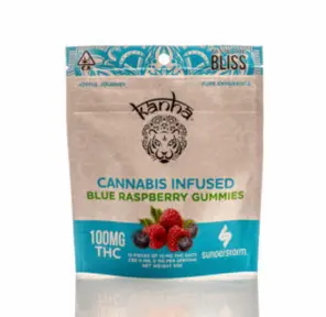 Blue Raspberry Gummies by Kanha Treats