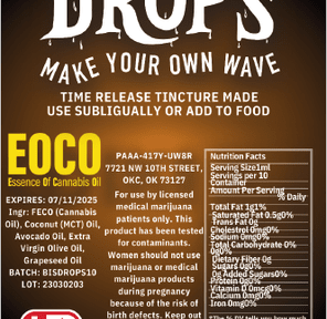 BEE ELEVATED FECO TIME RELEASE TINCTURE 1000MG