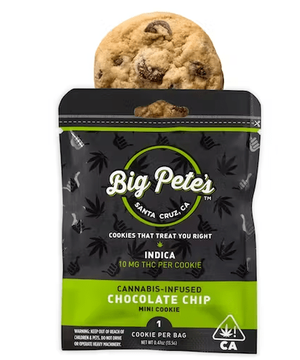 [Big Petes Treats] Single Cookie - 10mg - Chocolate Chip (I)