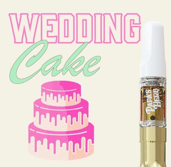 Papa's Herb - Wedding Cake Vape Cartridge 1g