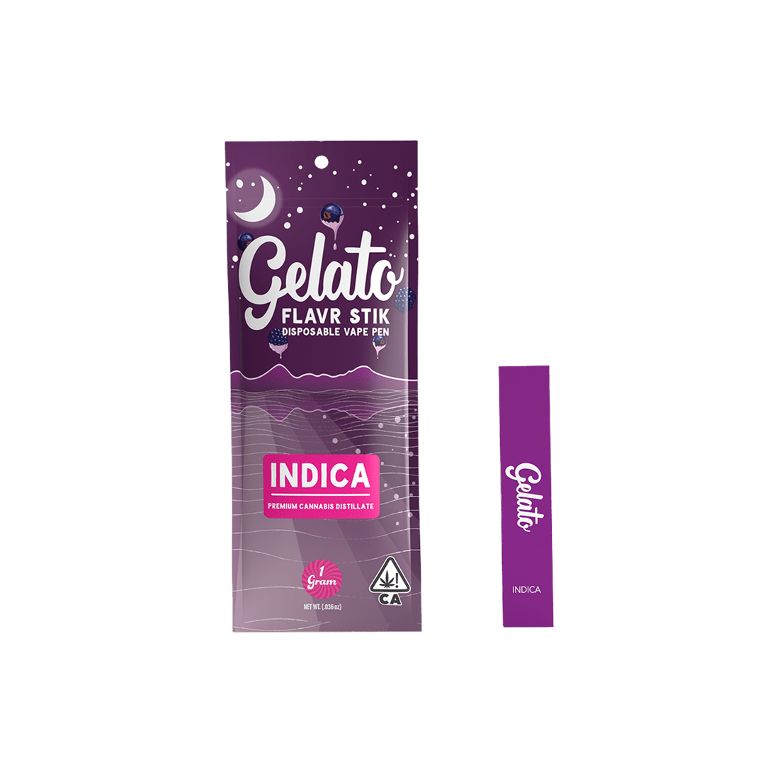 Gelato AIO Vape Northern Lights 1g