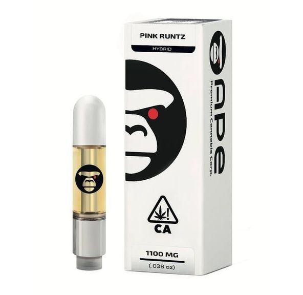 APE Premium Cannabis Corp - Pink Runtz Limited Edition Sauce Cartridge 1100 MG