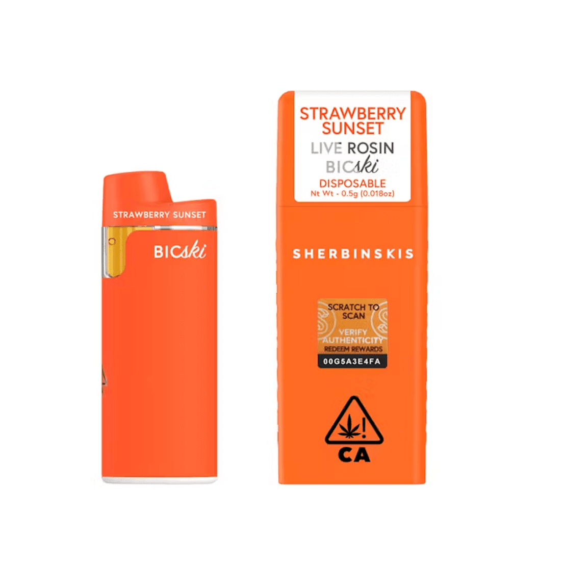 Strawberry Sunset .5g Disp - Sherbinskis