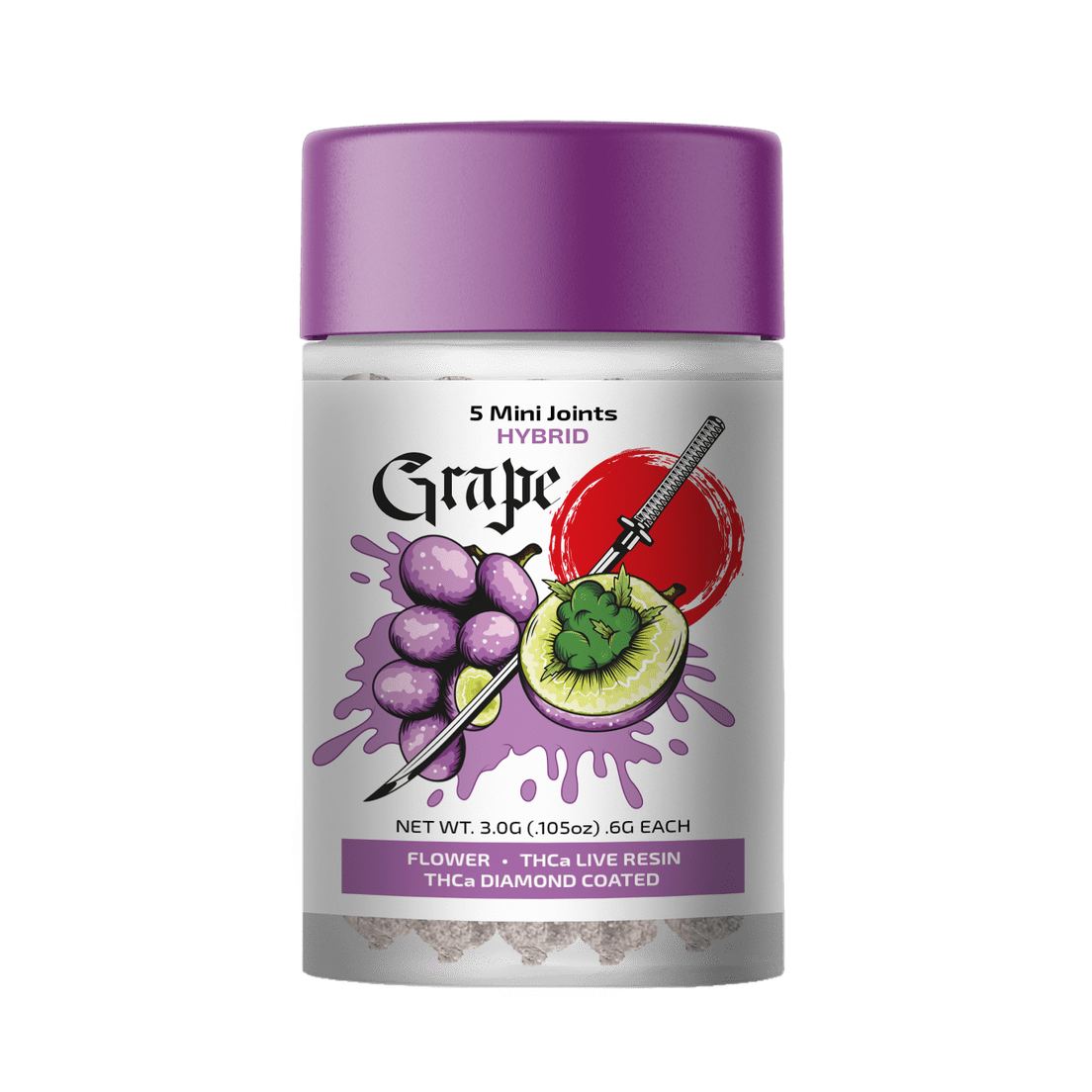 Ape Joint - 5pack Grape Pre-roll