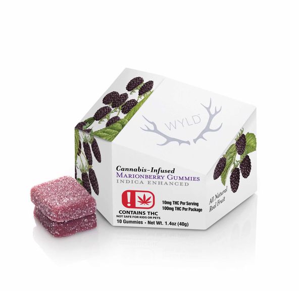 Wyld - Marionberry Indica Enhanced Gummies 100mg