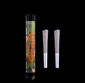 American Weed Co - Peanut Butter Breath - Hybrid Preroll Pack - 1 g