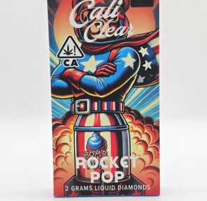 Cali Clear - Disposable - Rocket Pop - 2G