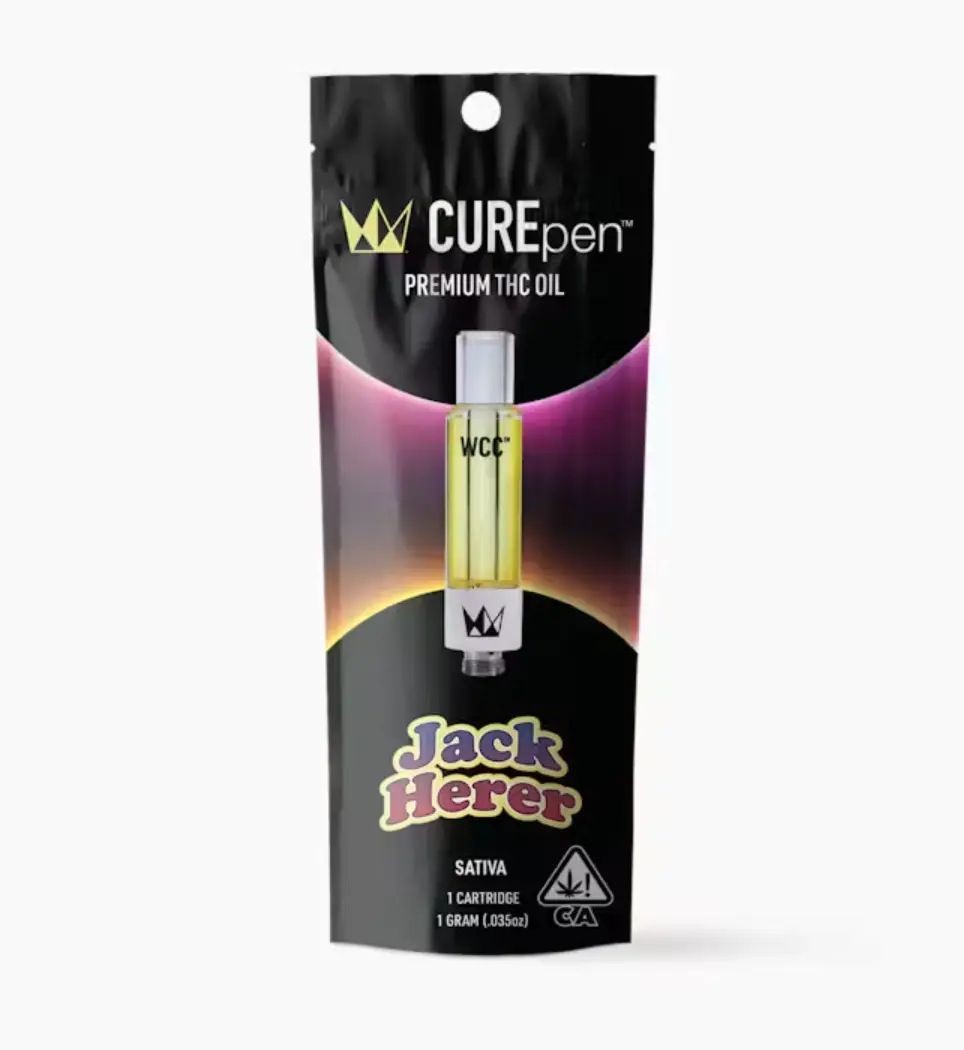 PRE-ORDER ONLY West Coast Cure - Jack Herer CUREpen Cartridge - 1g - 1 g