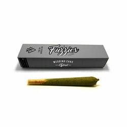 King Fuzzie - Infused Preroll - Wedding Cake - 1.5g