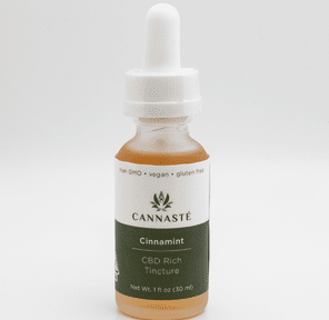 Cinnamint  CBD Rich Non-GMO, Vegan and Gluten Free Tincture (30 ml)