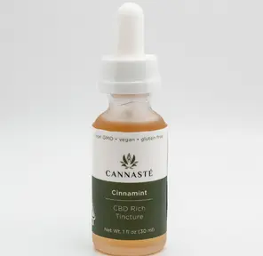 Cinnamint CBD Rich Non-GMO, Vegan and Gluten Free Tincture (30 ml)