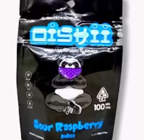 Sour Raspberry Gummies 100mg