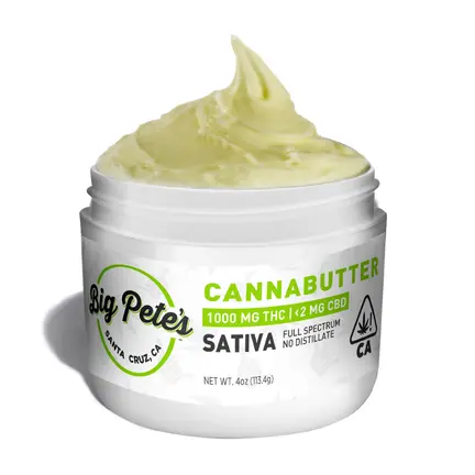 Big Pete's Cannabutter Sativa 1000mg
