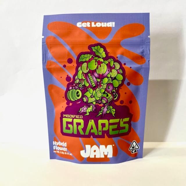 B. JAM 3.5g Flower - Quality 7/10 - Modified Grapes