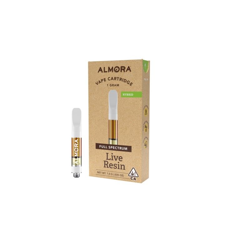 Almora Farm Live Resin Cartridge Gush Mintz 1g