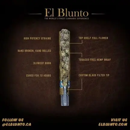 AE El Blunto Silver Diamond Infused Blunt VERDE 1.65g