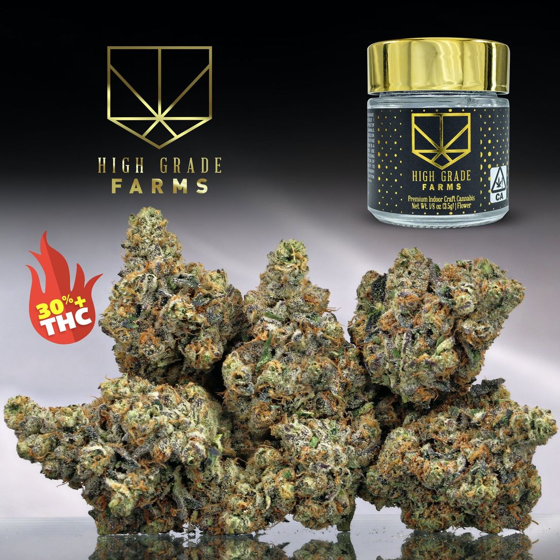 High Grade - 3.5g Flower Minis (Black Runtz)
