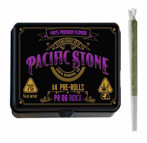 Pacific Stone Preroll 0.5g Indica Private Reserve OG 14-Pack 7.0g