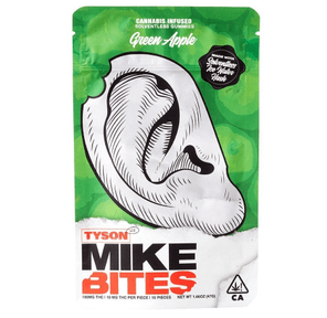 Mike Bites Green Apple Solventless Gummies