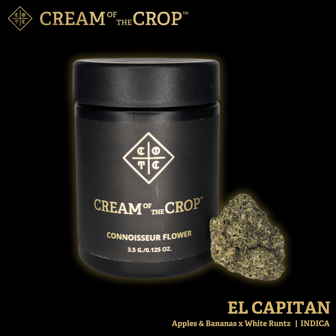Cream of the Crop Gardens - El Capitan 3.5g